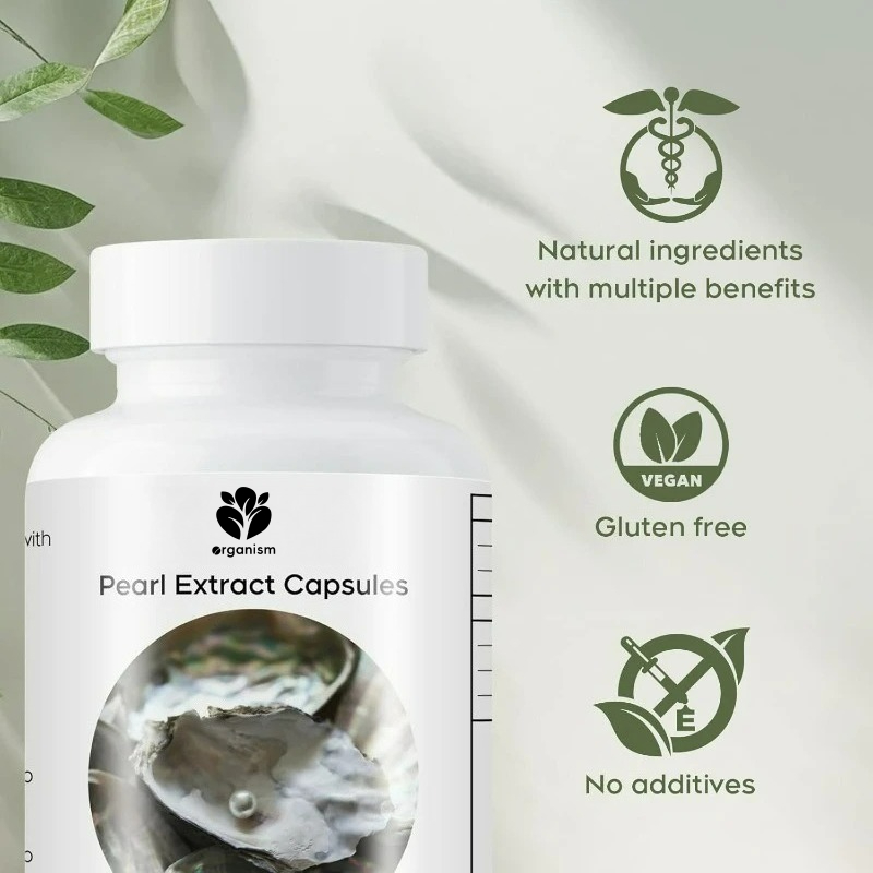 كبسولات مسحوق اللؤلؤ العضوي |  - مراجعة Collagen Peptide Powder وسعره